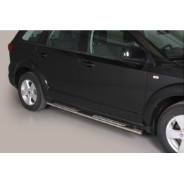 Side Steps, Misutonida 4x4 Neoprene Step, Color Silver, Fiat Freemont - EDK.ro