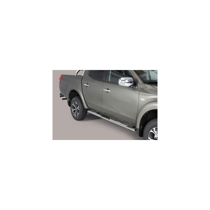 Side Steps, Misutonida 4x4 Neoprene Step, Color Black, Fiat Fullback - EDK.ro
