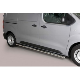 Praguri Laterale, Misutonida 4x4 Neoprene Step, Culoare Argintiu, Fiat Scudo 2022 - Prezent - EDK.ro