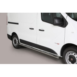 Praguri Laterale, Misutonida 4x4 Neoprene Step, Culoare Argintiu, Fiat Talento 2016 - Prezent - EDK.ro