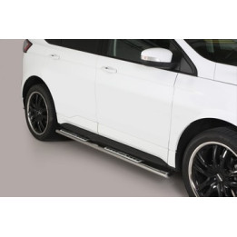 Side Steps, Misutonida 4x4 Neoprene Step, Color Black, Ford Edge 2016 - 2018 - EDK.ro