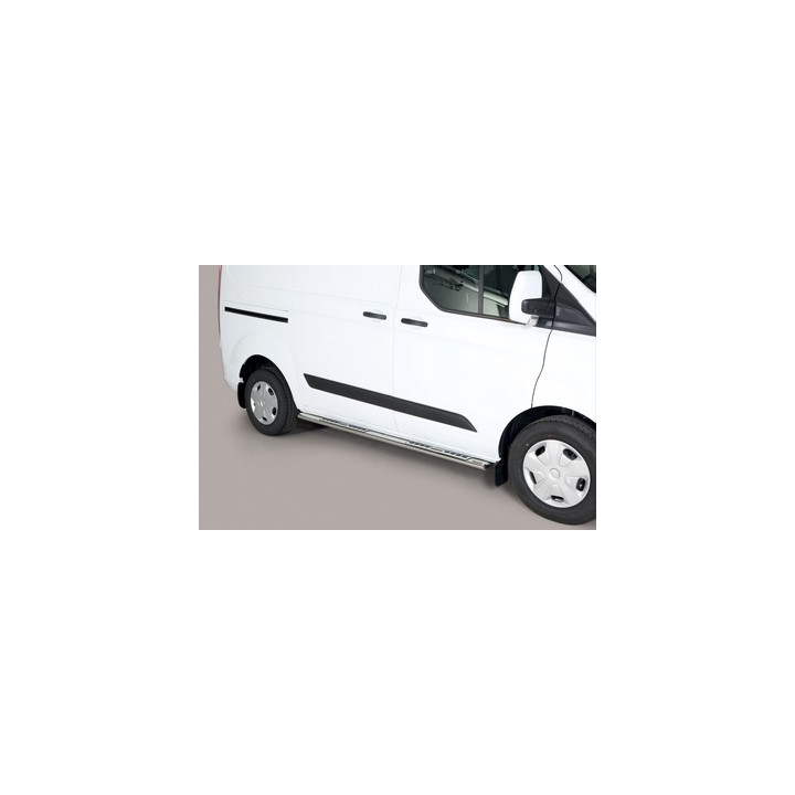 Praguri Laterale, Misutonida 4x4 Neoprene Step, Culoare Negru, Ford Transit Custom 2018 - 2023 - EDK.ro