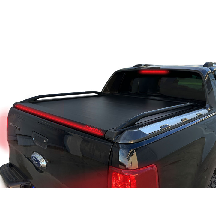 Manual Roll Top Tonneau Bed Cover, Tessera 4x4 Roll+, Ford Ranger Wildtrak Double Cab 2012 - 2022 - EDK.ro
