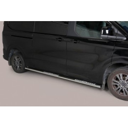 Praguri Laterale, Misutonida 4x4 Neoprene Step, Culoare Argintiu, Ford Tourneo Custom 2024 - Prezent - EDK.ro