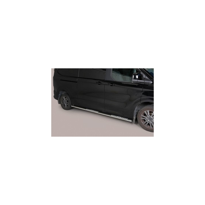 Praguri Laterale, Misutonida 4x4 Neoprene Step, Culoare Argintiu, Ford Tourneo Custom 2024 - Prezent - EDK.ro