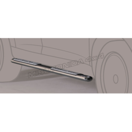 Side Steps, Misutonida 4x4 Neoprene Step, Color Silver, Honda CR-V - EDK.ro