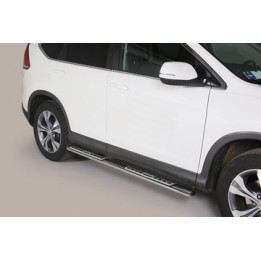 Side Steps, Misutonida 4x4 Neoprene Step, Color Silver, Honda CR-V - EDK.ro