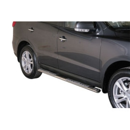 Side Steps, Misutonida 4x4 Neoprene Step, Color Black, Hyundai Santa Fe - EDK.ro