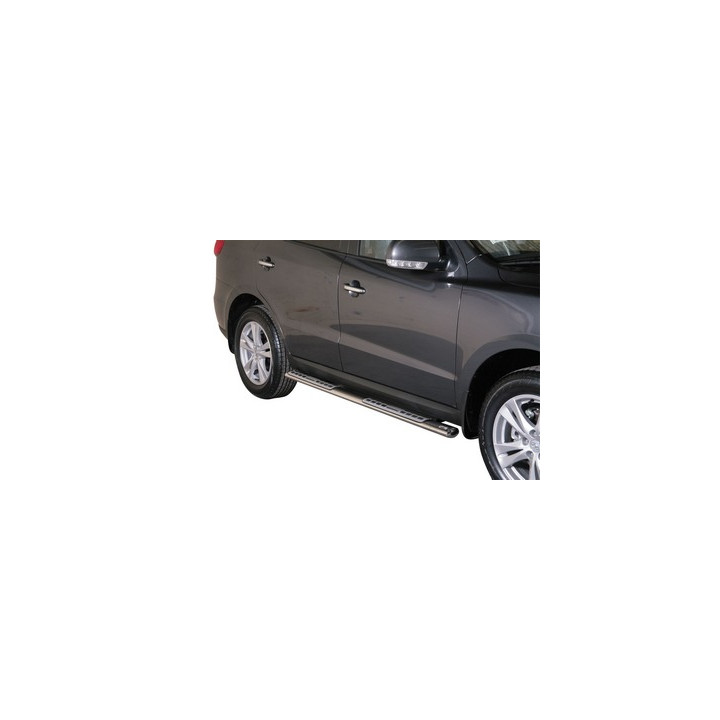 Praguri Laterale, Misutonida 4x4 Neoprene Step, Culoare Negru, Hyundai Santa Fe - EDK.ro