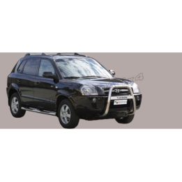 Praguri Laterale, Misutonida 4x4 Neoprene Step, Culoare Argintiu, Hyundai Tucson 2004 - 2014 - EDK.ro