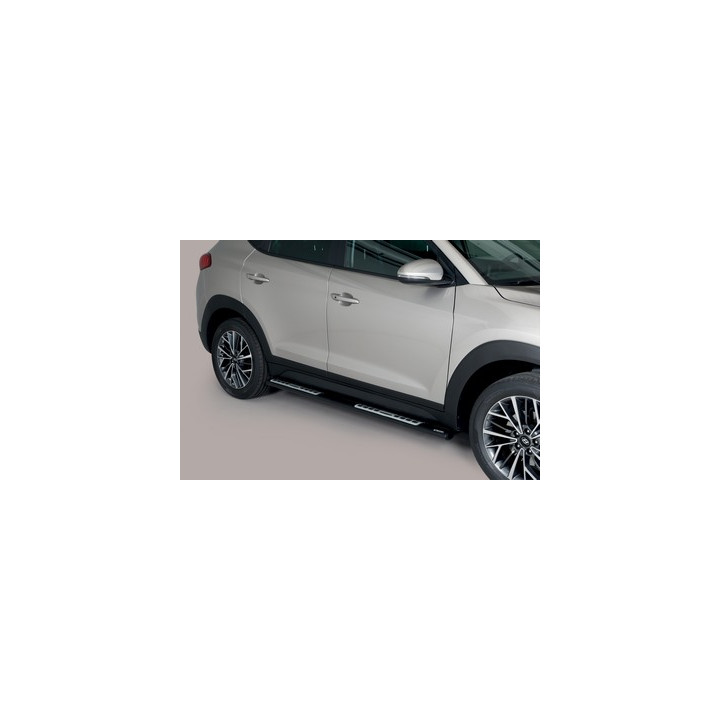 Side Steps, Misutonida 4x4 Neoprene Step, Color Black, Hyundai Tucson 2015 - Present - EDK.ro