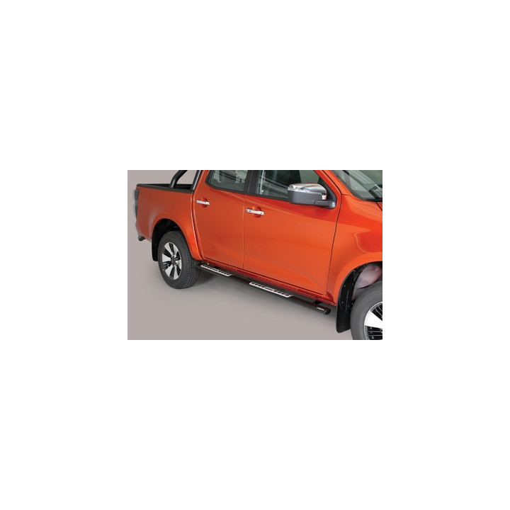 Praguri Laterale, Misutonida 4x4 Neoprene Step, Culoare Negru, Isuzu D-Max 2020 - 2023 - EDK.ro