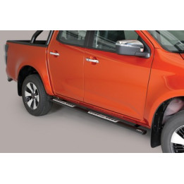 Side Steps, Misutonida 4x4 Neoprene Step, Color Black, Isuzu D-Max 2024 - Present - EDK.ro
