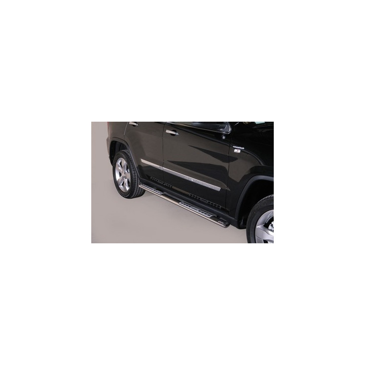 Praguri Laterale, Misutonida 4x4 Neoprene Step, Culoare Argintiu, Jeep Grand Cherokee - EDK.ro