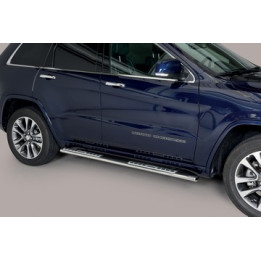 Praguri Laterale, Misutonida 4x4 Neoprene Step, Culoare Argintiu, Jeep Grand Cherokee 2015 - 2023 - EDK.ro