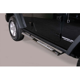 Praguri Laterale, Misutonida 4x4 Neoprene Step, Culoare Negru, Jeep Wrangler 2011 - Prezent - EDK.ro