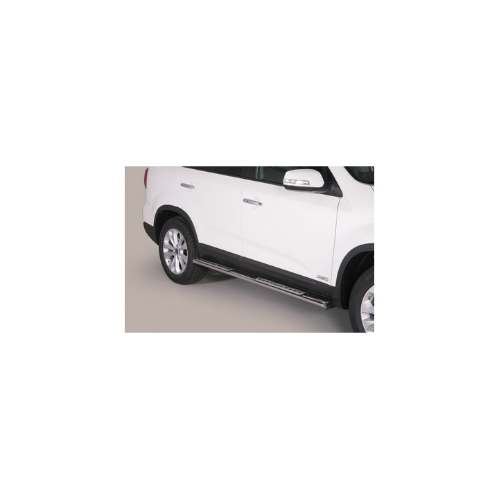 Side Steps, Misutonida 4x4 Neoprene Step, Color Silver, Kia Sorento - EDK.ro