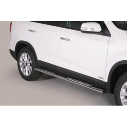 Side Steps, Misutonida 4x4 Neoprene Step, Color Black, Kia Sorento - EDK.ro