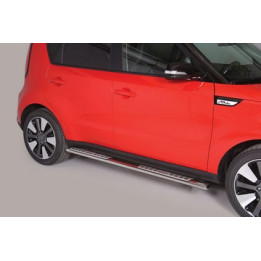 Praguri Laterale, Misutonida 4x4 Neoprene Step, Culoare Negru, Kia Soul - EDK.ro