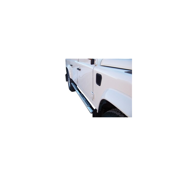 Praguri Laterale, Misutonida 4x4 Neoprene Step, Culoare Argintiu, Land Rover Defender - EDK.ro