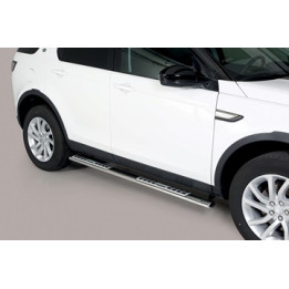 Praguri Laterale, Misutonida 4x4 Neoprene Step, Culoare Argintiu, Land Rover Discovery Sport 2018 - Prezent - EDK.ro