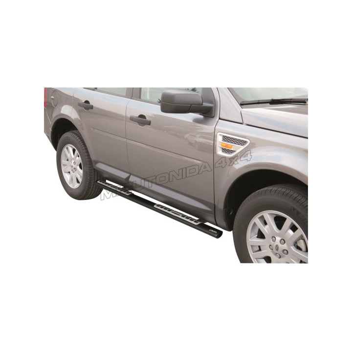 Side Steps, Misutonida 4x4 Neoprene Step, Color Black, Land Rover Freelander 2008 - 2014 - EDK.ro