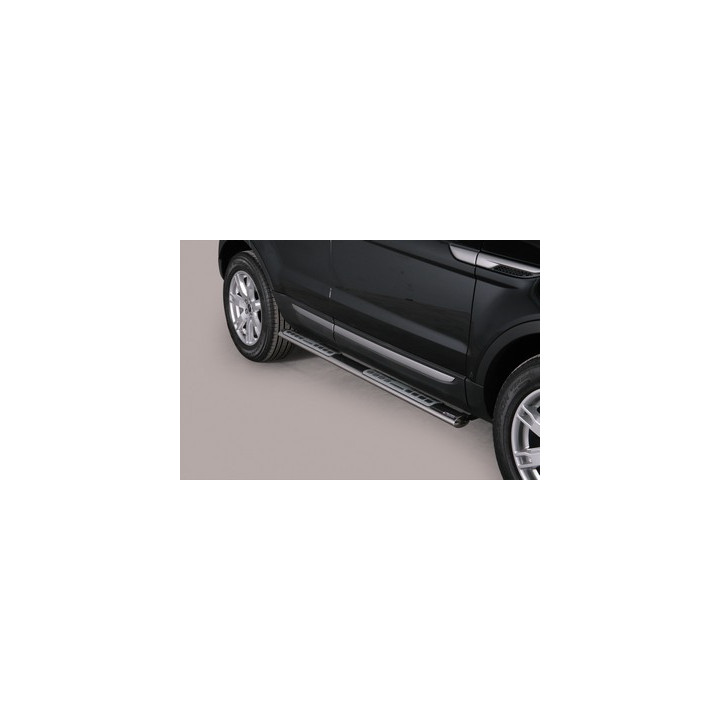 Praguri Laterale, Misutonida 4x4 Neoprene Step, Culoare Argintiu, Land Rover Range Rover Evoque - EDK.ro