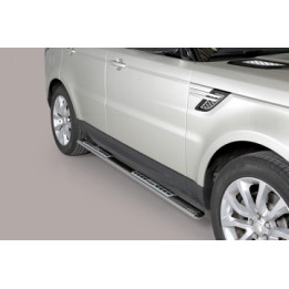 Side Steps, Misutonida 4x4 Neoprene Step, Color Silver, Land Rover Range Rover Sport - EDK.ro