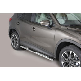 Side Steps, Misutonida 4x4 Neoprene Step, Color Silver, Mazda CX5 - EDK.ro