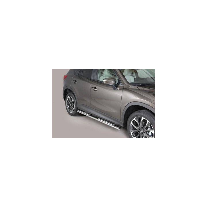 Side Steps, Misutonida 4x4 Neoprene Step, Color Silver, Mazda CX5 - EDK.ro