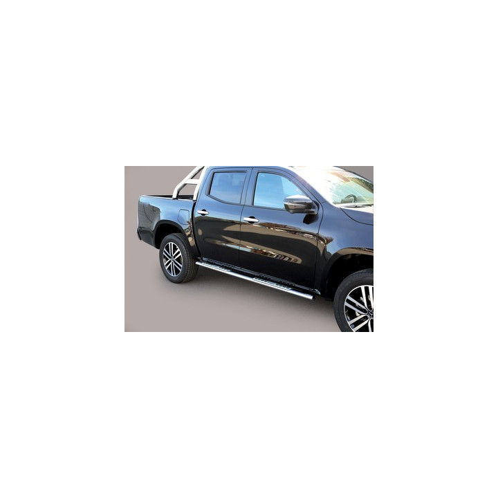 Praguri Laterale, Misutonida 4x4 Neoprene Step, Culoare Argintiu, Mercedes-Benz X-Class - EDK.ro