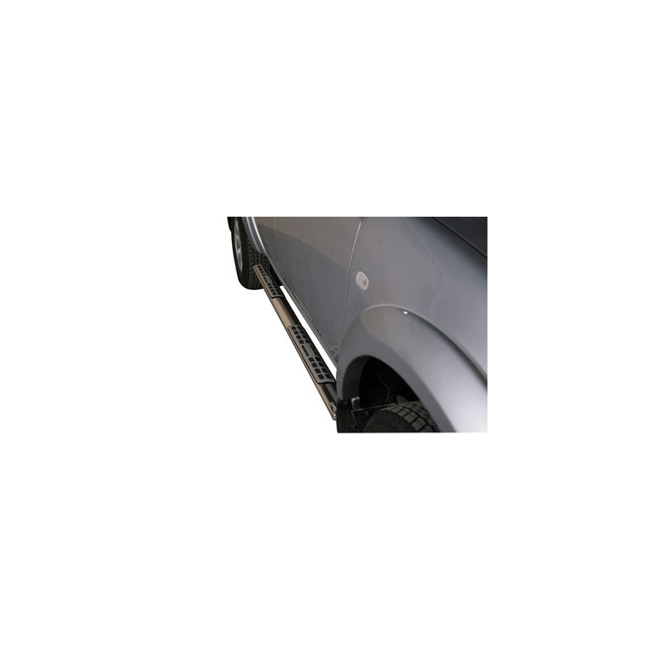 Side Steps, Misutonida 4x4 Neoprene Step, Color Black, Mitsubishi L200 2010 - 2015 - EDK.ro