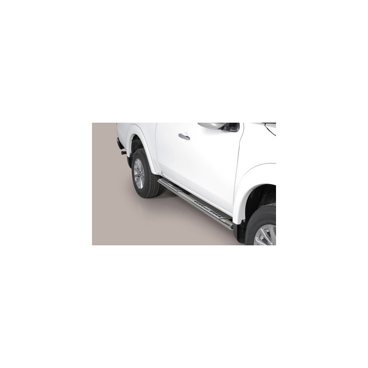 Side Steps, Misutonida 4x4 Neoprene Step, Color Black, Mitsubishi L200 2015 - 2018 - EDK.ro