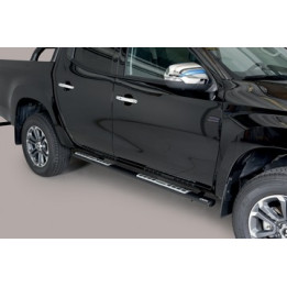 Side Steps, Misutonida 4x4 Neoprene Step, Color Black, Mitsubishi L200 2019 - Present - EDK.ro