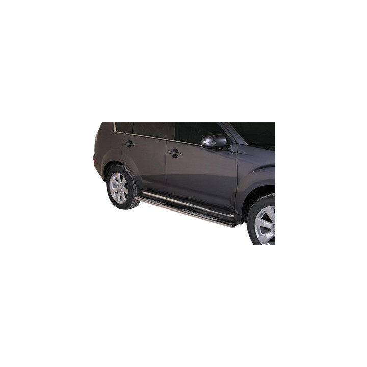 Side Steps, Misutonida 4x4 Neoprene Step, Color Black, Mitsubishi Outlander - EDK.ro