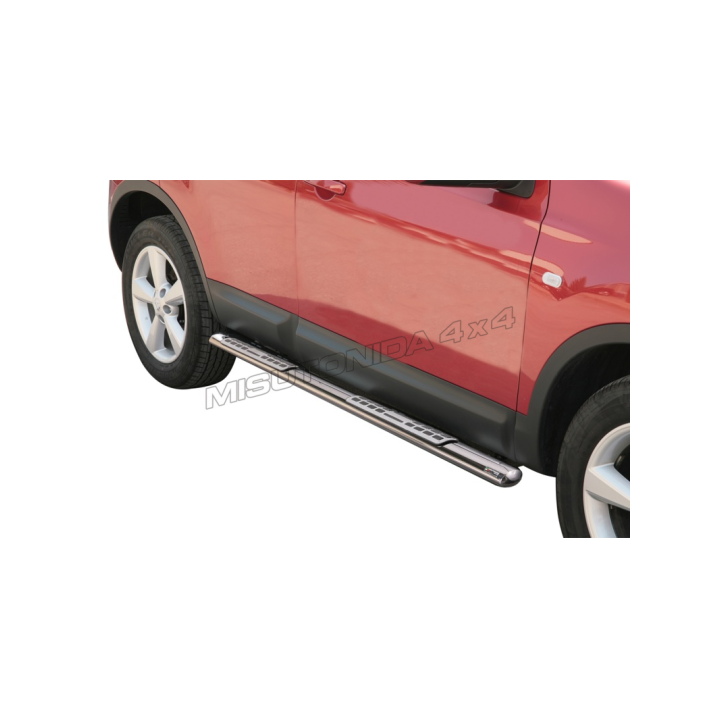 Side Steps, Misutonida 4x4 Neoprene Step, Color Silver, Nissan Qashqai - EDK.ro