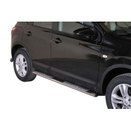 Praguri Laterale, Misutonida 4x4 Neoprene Step, Culoare Negru, Nissan Qashqai 2010 - 2013 - EDK.ro