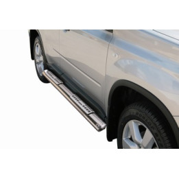 Side Steps, Misutonida 4x4 Neoprene Step, Color Silver, Nissan X-Trail 2007 - 2010 - EDK.ro