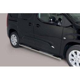 Praguri Laterale, Misutonida 4x4 Neoprene Step, Culoare Argintiu, Opel Combo - EDK.ro