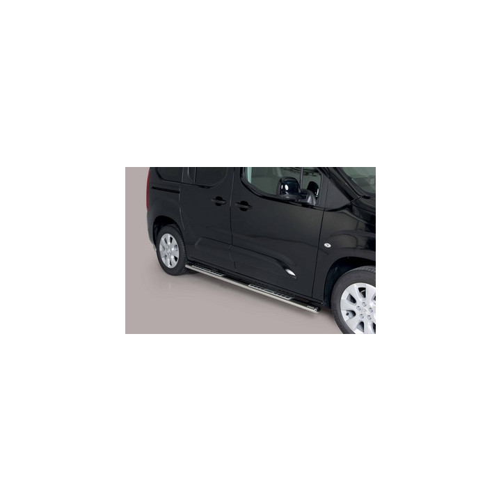 Praguri Laterale, Misutonida 4x4 Neoprene Step, Culoare Argintiu, Opel Combo - EDK.ro
