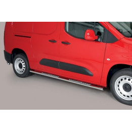 Praguri Laterale, Misutonida 4x4 Neoprene Step, Culoare Argintiu, Opel Combo - EDK.ro