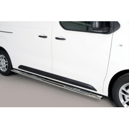 Side Steps, Misutonida 4x4 Neoprene Step, Color Silver, Opel Zafira Life 2020 - Present - EDK.ro