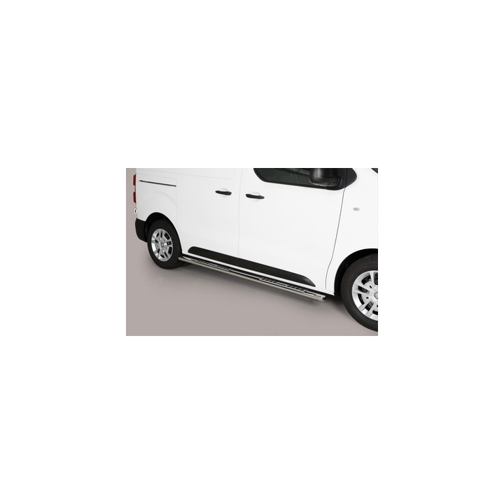 Side Steps, Misutonida 4x4 Neoprene Step, Color Silver, Peugeot Expert 2016 - Present - EDK.ro