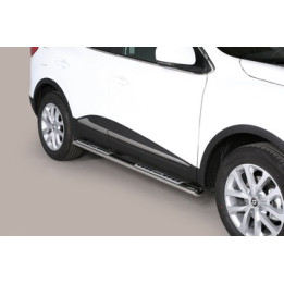 Side Steps, Misutonida 4x4 Neoprene Step, Color Silver, Renault Kadjar - EDK.ro