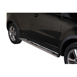 Side Steps, Misutonida 4x4 Neoprene Step, Color Black, SsangYong Korando - EDK.ro
