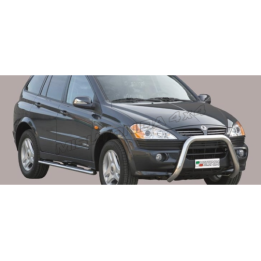 Side Steps, Misutonida 4x4 Neoprene Step, Color Silver, SsangYong Kyron 2006 - 2007 - EDK.ro