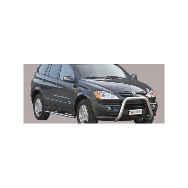 Praguri Laterale, Misutonida 4x4 Neoprene Step, Culoare Argintiu, SsangYong Kyron - EDK.ro