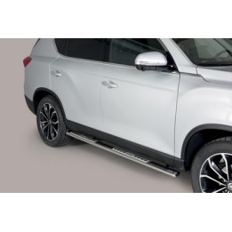 Side Steps, Misutonida 4x4 Neoprene Step, Color Black, SsangYong Rexton - EDK.ro