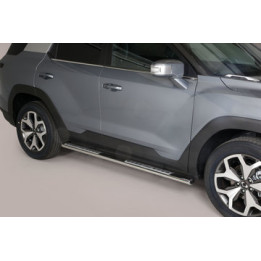 Side Steps, Misutonida 4x4 Neoprene Step, Color Silver, SsangYong Torres - EDK.ro