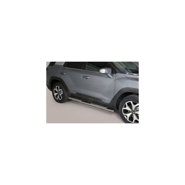 Side Steps, Misutonida 4x4 Neoprene Step, Color Silver, SsangYong Torres 2023 - Present - EDK.ro